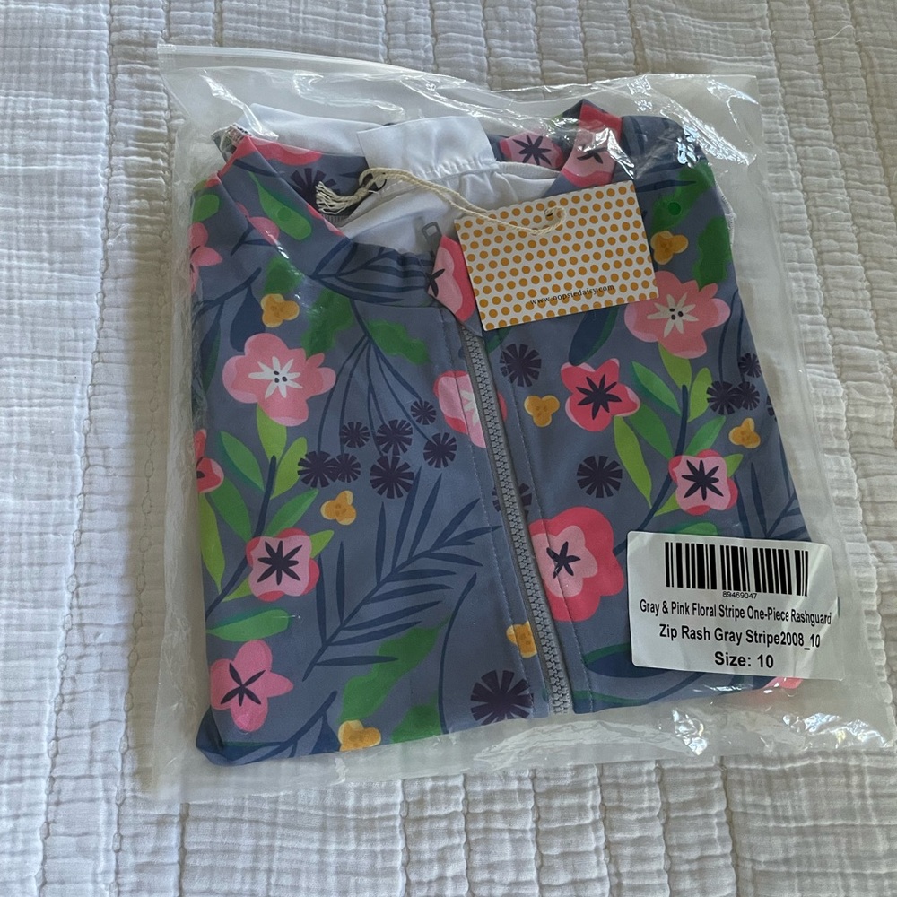 Oopsie Daisy One Piece Rashgaurd - Picture 2 of 2